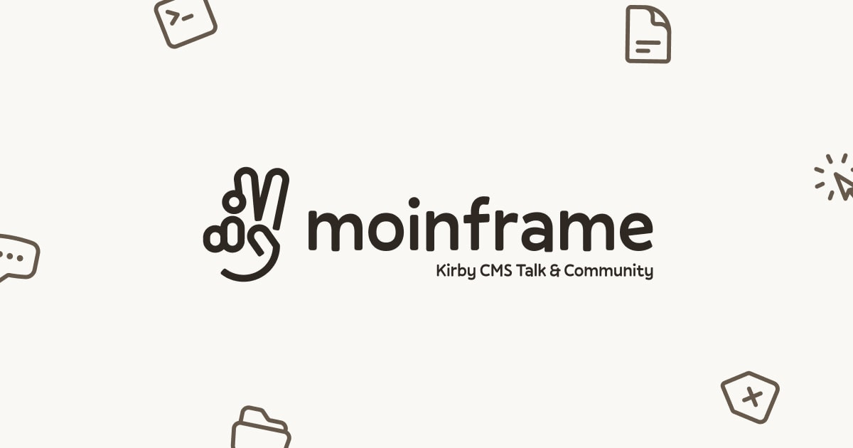 Welcome to the blog - Moinframe